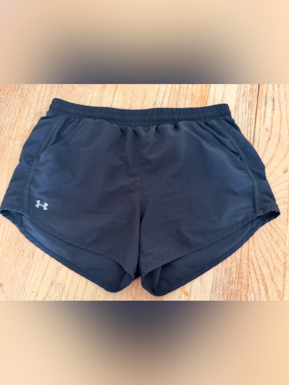 Under Armour Women's Navy/Black Athletic Shorts